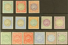 1903-17 MINT "BADGE OF COLONY" SELECTION.  An ALL DIFFERENT Selection Presented On A Stock Card That Includes 1903-07 CC - Otros & Sin Clasificación