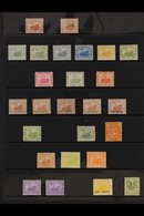 WESTERN AUSTRALIA  1882-1912 VERY FINE MINT COLLECTION Presented On A Single Stock Page That Includes An 1882-95 3d Brow - Other & Unclassified