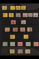 WESTERN AUSTRALIA  1882-1912 USED COLLECTION Presented On A Pair Of Stock Pages With A Useful Range Of Values, Shades &  - Other & Unclassified