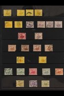 WESTERN AUSTRALIA  1882-1912 USED COLLECTION Presented On A Pair Of Stock Pages With A Useful Range Of Values, Shades &  - Andere & Zonder Classificatie