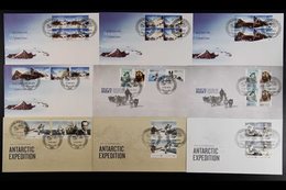 2010-2014 FIRST DAY COVERS  CASEY STATION Superb Collection Of Illustrated Unaddressed All Different First Day Covers Ca - Sonstige & Ohne Zuordnung