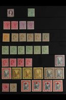 1863-1935 MINT ACCUMULATION  Presented On Stock Pages & Includes 1863-77 Perf 12½  6d & CC Wmk 1s, 1884 1d X2 & 6d X2, K - Sonstige & Ohne Zuordnung