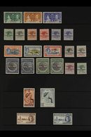 1937-1949 KGVI COMMEMORATIVES COMPLETE FINE MINT  A Complete Run Of Sets Including 1942 Landfall Of Columbus And 1948 Te - Other & Unclassified