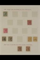 1882 - 1952 FRESH MINT COLLECTION  Attractive Mint Only Collection Written Up On Pages With Many Complete Sets And Bette - Barbados (...-1966)