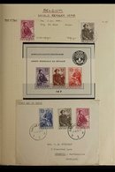 1890s-1970s INTERESTING COLLECTION WITH COVERS.  A Charming Old Used Collection Of Stamps, Covers & Picture Postcards Pr - Andere & Zonder Classificatie