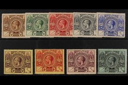 1921  Tercentenary, 2nd Issue Set, SG 68/76, Very Fine Mint (9 Stamps) For More Images, Please Visit Http://www.sandafay - Bermudes