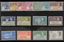 1963  Definitives Original Complete Set, SG 1/15, Superb Never Hinged Mint. (15 Stamps) For More Images, Please Visit Ht - Other & Unclassified