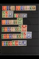 1942-51 VERY FINE MINT COLLECTION  An All Different Collection Which Includes MEF 1943-47 Set, EAF/Somalia 1943-46 Set A - Africa Oriental Italiana