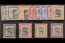 1947-51  Definitives Complete Set, SG 79/92, Never Hinged Mint, (14 Stamps) For More Images, Please Visit Http://www.san - Brunei (...-1984)