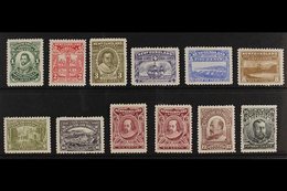 1910  John Guy Tercentenary Lithographed Perf 12 Complete Set Including 6c Both Types (Unitrade 87/97, SG 95/105 & 100a) - Other & Unclassified