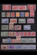 1937-52 VERY FINE MINT & NHM KGVI COLLECTION  Presented On Stock Page Offering A Highly Complete Postal Issues Collectio - Autres & Non Classés