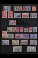 OFFICIALS  1937-46 ALL DIFFERENT USED COLLECTION Presented On A Stock Page That Includes (type O1 Perfin) 1937 6c Blue A - Sonstige & Ohne Zuordnung