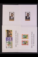 1970-1972 EPREUVES DE LUXE  Very Fine ALL DIFFERENT COLLECTION. A Wonderful Array Of Postage And Air Post Issues, Includ - República Centroafricana