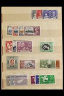 1935-71 NEVER HINGED MINT COLLECTION  In An Old 1970's German Auction Booklet, Includes 1935 Jubilee Set, 1937 Coronatio - Andere & Zonder Classificatie