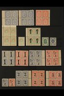 LOCAL POST STAMPS - AALBORG  1884-91 MINT/NHM & UNUSED COLLECTION On Stock Pages With A Useful Range To 50ore, Mainly As - Sonstige & Ohne Zuordnung