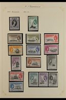 1953-1985 SUPERB NEVER HINGE MINT COLLECTION  In Hingeless Mounts On Leaves, All Different, Almost COMPLETE For The Peri - Falkland Islands