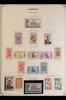 DAHOMEY  1960-1967 COMPLETE MINT COLLECTION On Pages, All Different, Inc 1960 Air Set, 1963 Natives Set, 1930 Air Afriqu - Andere & Zonder Classificatie