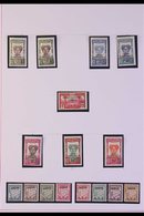 GABON  1925-33 Fine Mint Collection Which Includes 1925-27 Surcharge Set Of 8, 1930 Postage Due Set Of 8, 1932-33 Comple - Sonstige & Ohne Zuordnung