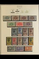 SENEGAL  1906-1944 MINT COLLECTION (Ex Alphonse) Presented On Printed "Scott" Album Pages. Highly Complete For The Perio - Sonstige & Ohne Zuordnung