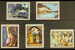 POLYNESIA  1972 Paintings (Air) Set, Yv 55/59, Never Hinged Mint (5 Stamps) For More Images, Please Visit Http://www.san - Other & Unclassified