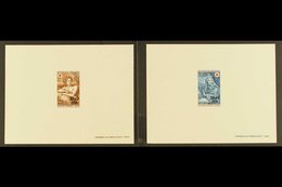 REUNION  1969 Red Cross EPREUVES DE LUXE Complete Set, Yvert 388/89, Very Fine & Fresh Condition. (2 Epreuves) For More  - Other & Unclassified