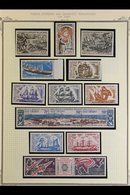 T.A.A.F  1963-85 NEVER HINGED MINT AIR POST COLLECTION. An Attractive, ALL DIFFERENT Collection Presented In Mounts On A - Otros & Sin Clasificación
