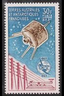 TAAF  1965 30f Air ITU Centenary (Yvert 9, SG 39), Superb Never Hinged Mint, Very Fresh. For More Images, Please Visit H - Autres & Non Classés