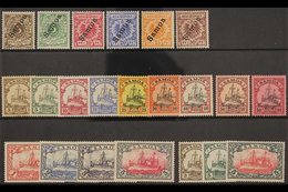 SAMOA  1900-1919 COMPREHENSIVE MINT COLLECTION Presented On A Stock Card That Includes The 1900-1901 "Samoa" Overprinted - Other & Unclassified