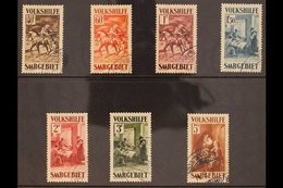 1931  (23 Dec) Christmas Charity Complete Set (Mi 151/57, SG 150/56), Very Fine Used. (7 Stamps) For More Images, Please - Otros & Sin Clasificación