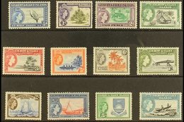 1956-62  Definitive Set, SG 64/75, Never Hinged Mint (12 Stamps) For More Images, Please Visit Http://www.sandafayre.com - Gilbert & Ellice Islands (...-1979)