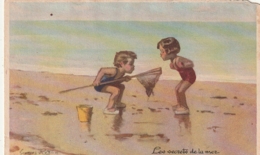 *** Illustrateur Redon - A La Plage - Les Secrets De La Mer - Neuve TTB - Redon