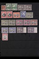 1938-50 NHM PICTORIAL DEFINITIVES.  A Complete "Pictorials" Basic Set, SG 152/163f, Plus Some Additional Perfs To 5s, Ne - Grenada (...-1974)