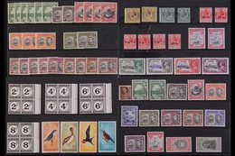 KGV TO 1980'S MINT HOARD IN GLASSINE PACKETS  Including Much Never Hinged. Can See KGV Including "War Tax" Overprints An - Grenada (...-1974)