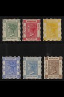 1900-01  Complete Set, SG 56/61, Fine Mint, Very Fresh. (6 Stamps) For More Images, Please Visit Http://www.sandafayre.c - Other & Unclassified