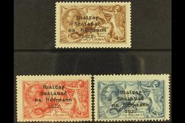 1922  Dollard Seahorses Set, SG 17/21, Fine Mint, 5s And 10s Centered Low. (3) For More Images, Please Visit Http://www. - Autres & Non Classés