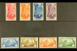 TRIPOLITANIA  1931-32 Air Complete Set (Sassone 9/16, SG 116/22), Never Hinged Mint, Very Fresh. (8 Stamps) For More Ima - Other & Unclassified