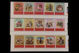 1969  'Tragedy Of The Refugees' And 'Tragedy In The Holy Lands' Complete Sets, SG 853/82 & 883/912, Superb Never Hinged  - Jordanië