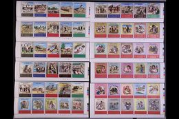 1969  Tragedy Of The Refugees And Tragedy In The Holy Lands Sets Complete, SG 853/882, 883/914, In Never Hinged Mint Se- - Jordan