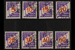 POSTAGE DUE  1928 Complete Set, SG D84/D91, Very Fine Used. (8 Stamps) For More Images, Please Visit Http://www.sandafay - Other & Unclassified