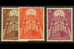 1957  Europa Set Complete, Mi 572/4, Very Fine NHM. (3 Stamps) For More Images, Please Visit Http://www.sandafayre.com/i - Other & Unclassified