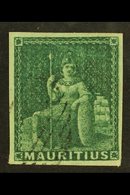 1858  (4d) Green, SG 27, Superb Used With Wide Even Margins Lovely Rich Color And Light Cancel. A Gem! For More Images,  - Mauricio (...-1967)