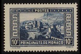 1933-39  10fr Blue "Princes Residence", SG 141, Fine Mint. For More Images, Please Visit Http://www.sandafayre.com/itemd - Autres & Non Classés