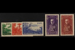 1937  Views Or Portraits Complete Set, SG 144/148, Very Fine Mint. (5 Stamps) For More Images, Please Visit Http://www.s - Otros & Sin Clasificación