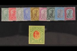 1908  Ed VII Set Complete, Wmk MCA, SG 35/47, Very Fine Mint. (10 Stamps) For More Images, Please Visit Http://www.sanda - Montserrat