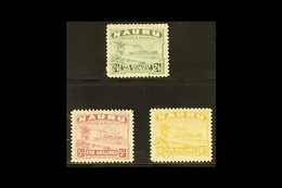 1924-48  2s6d, 5s & 10s Freighter Top Values White Papers, SG 37B/39B, Very Fine Cds Used, Fresh. (3 Stamps) For More Im - Nauru