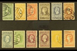 1913  Centenary Of Independence Complete Set (NVPH 90/101, SG 214/25, Michel 81/92), Very Fine Cds Used, Fresh & Attract - Other & Unclassified