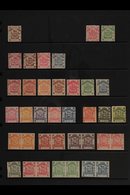 1883-99 19TH CENTURY MINT COLLECTION  On Stock Pages, Includes 1883 2c Red-brown, 4c Pink, 8c Green, 1886 ½c, 2c, 4c & 1 - North Borneo (...-1963)