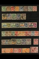 1925-48 USED COLLECTION  We See 1925-9 KGV Defins, Most Values To 5s Incl. 8d & 2s, 1935 Silver Jubilee Set, 1938-52 KGV - Rodesia Del Norte (...-1963)