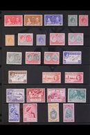 1937-1952 KGVI COMPLETE VFM.  A Delightful Complete Basic Run From The 1937 Coronation (SG 65) Right Through To The 1952 - St.Kitts Und Nevis ( 1983-...)