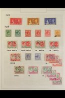 1937-69 USED COLLECTION.  A Useful, Used Collection With Sets, Paper & Perf Variants Presented On Album Pages. Includes  - St.Kitts Y Nevis ( 1983-...)